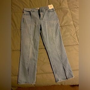 Abercrombie 90s Straight Ultra High Rise Jean Curve Love Size 16